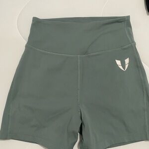 Women's Athletic High-Rise Shorts back pockets